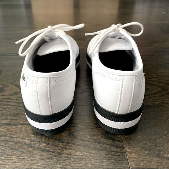 🔥🐊Lacoste Women's Rene Platform Leather Trainers - Picture 4 of 10